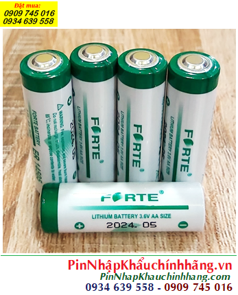 FORTE ER14505, Pin nuôi nguồn PLC FORTE ER14505 lithium Li-SOCl2 3.6v 2400mAh chính hãng